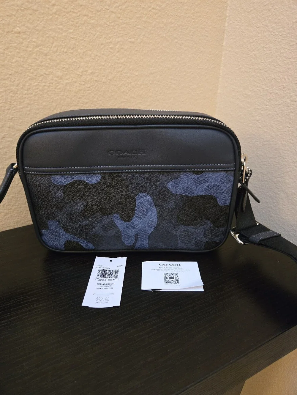 Coach Graham Crossbody Bag In Signature Camo Print
